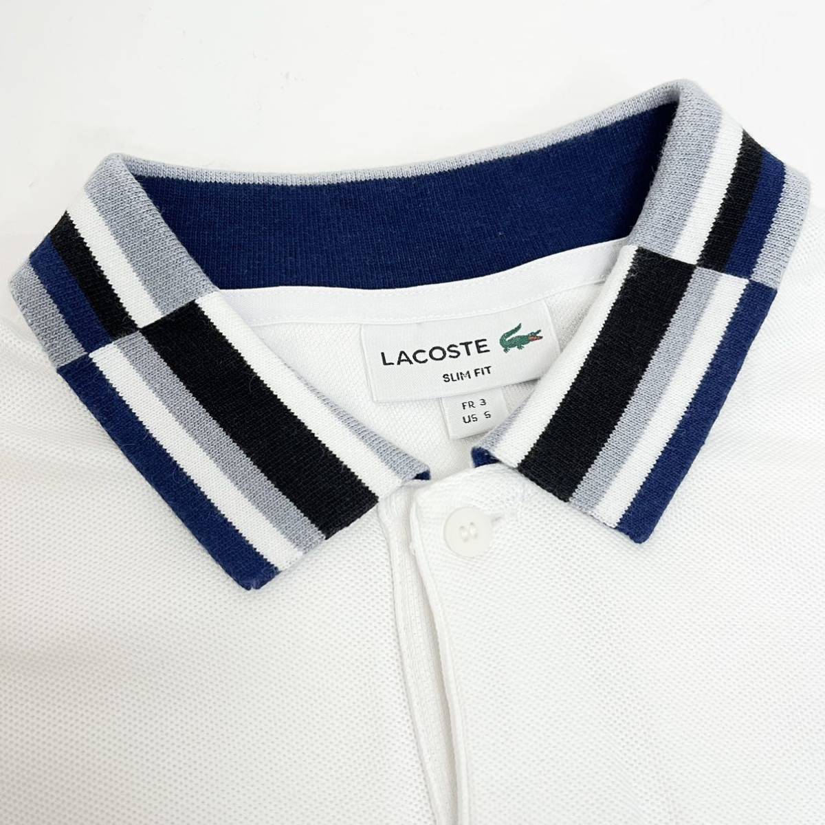 LACOSTE ラコステ カラーブロック ポロシャツ モザイク 限定 レア 希少