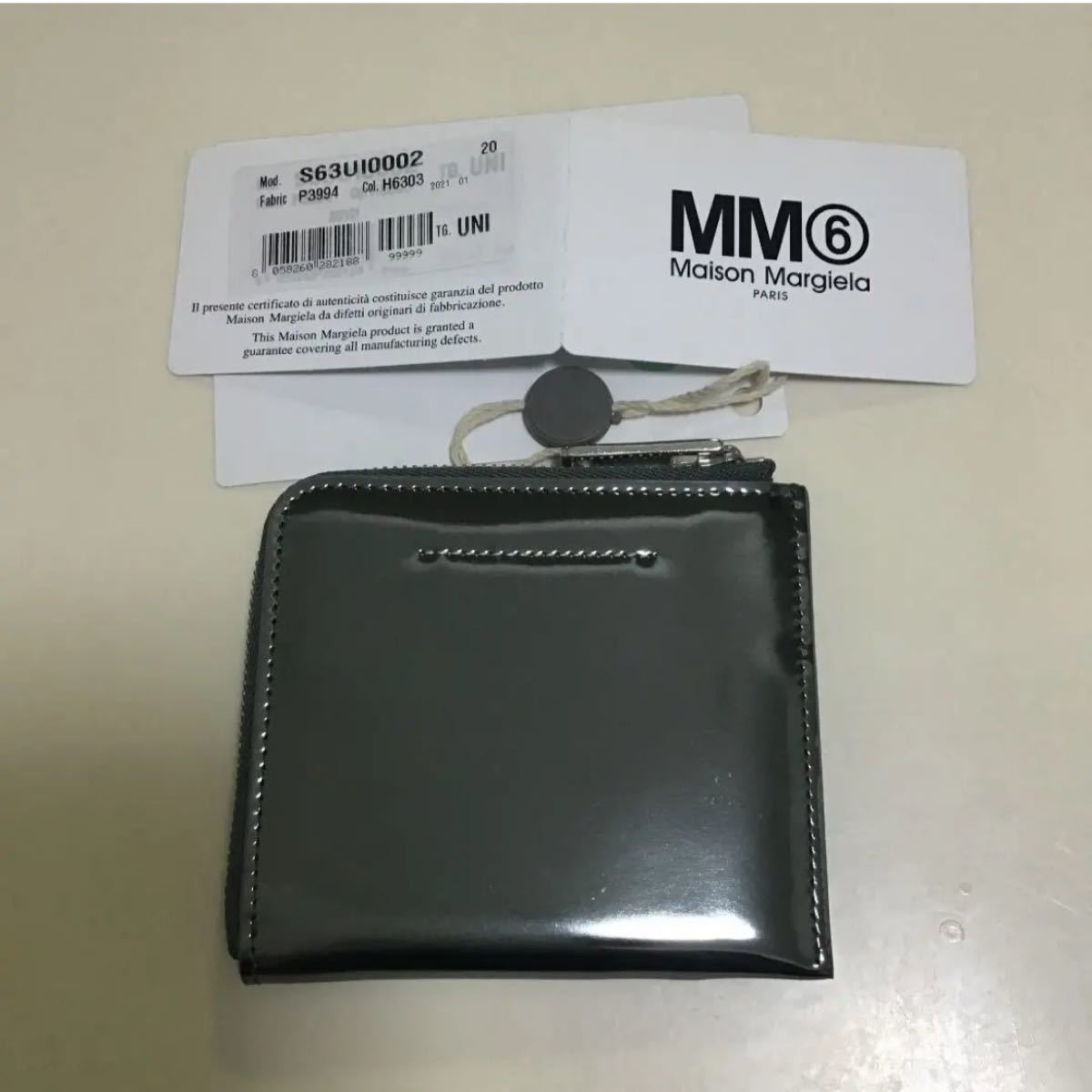 MM6 マルジェラ 財布 シルバーグレー 新品未使用 biencel.mx