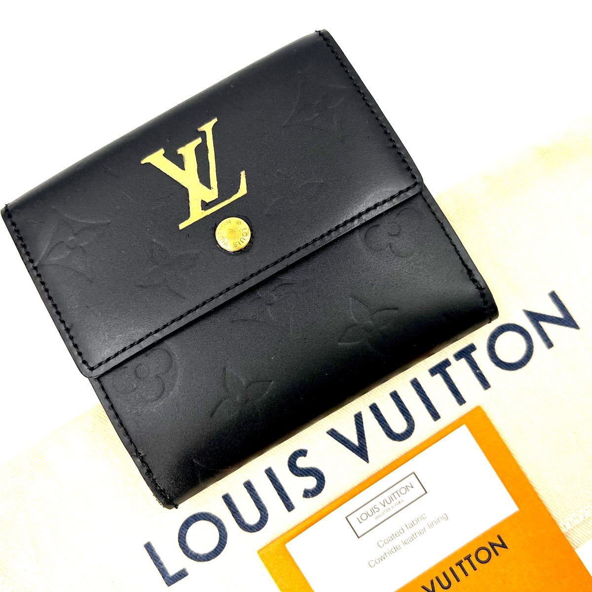 LOUISVUITTON ルイヴィトン ヴェルニ 二つ折り財布 財布 極美品 ...
