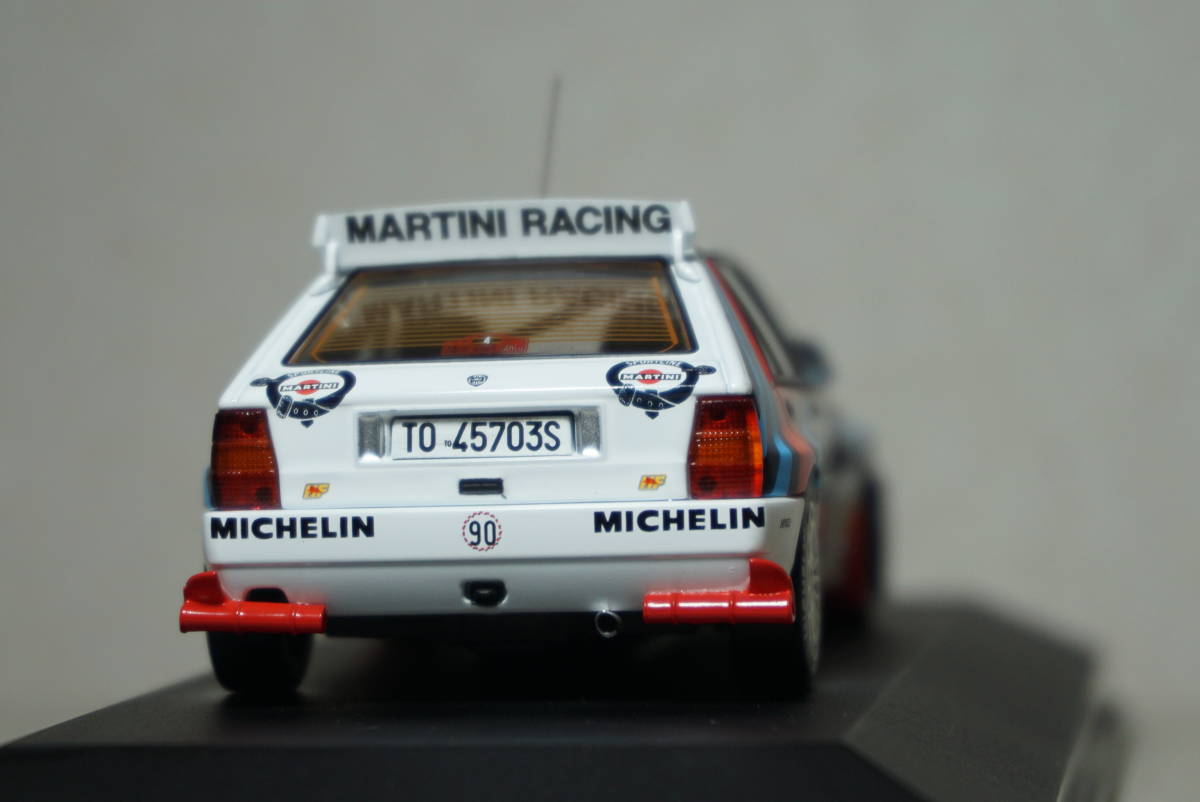 1/43 オリオール モンテ 優勝 hpi Lancia Delta HF Integrale #4 Auriol 1992 WRC Monte winner ランチア デルタ インテグラ―レ EVO_画像6