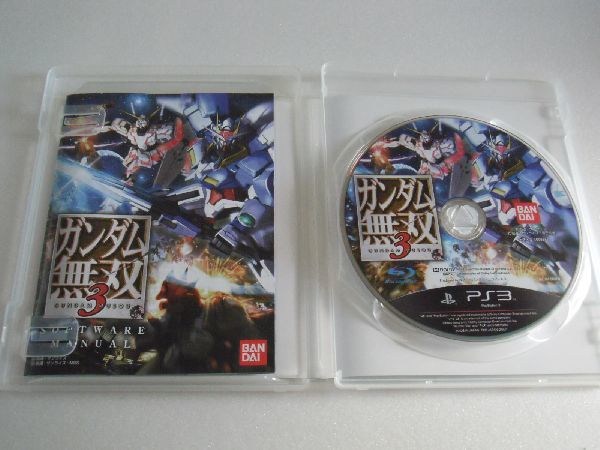 【乖參01】ガンダム無双3 PlayStation 3 the Best【BLJM-55042】_画像3