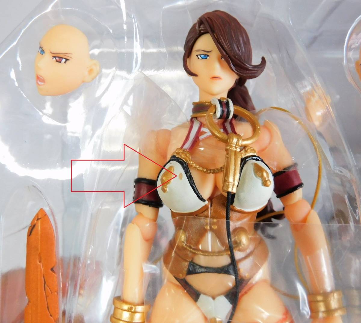 1円~リボルテック クイーンズブレイド 限定版 囚われの竜戦士 ブランウェン ホビージャパン ヴァンキッシュド・クイーンズ2