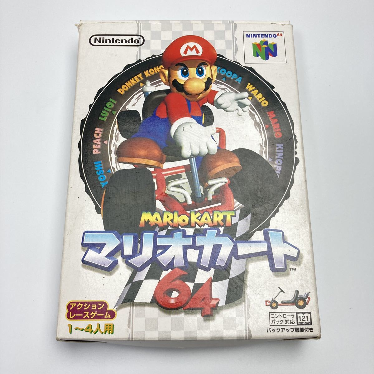 ★箱説明書つき★ マリオカート64 起動確認済み ニンテンドー64 ニンテンドウ64 Nintendo 64 マリオ マリオカート MARIO KART