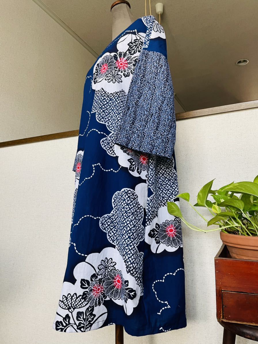 イザベルマランエトワール 花柄 リバーシブルスカジャン 手洗い可