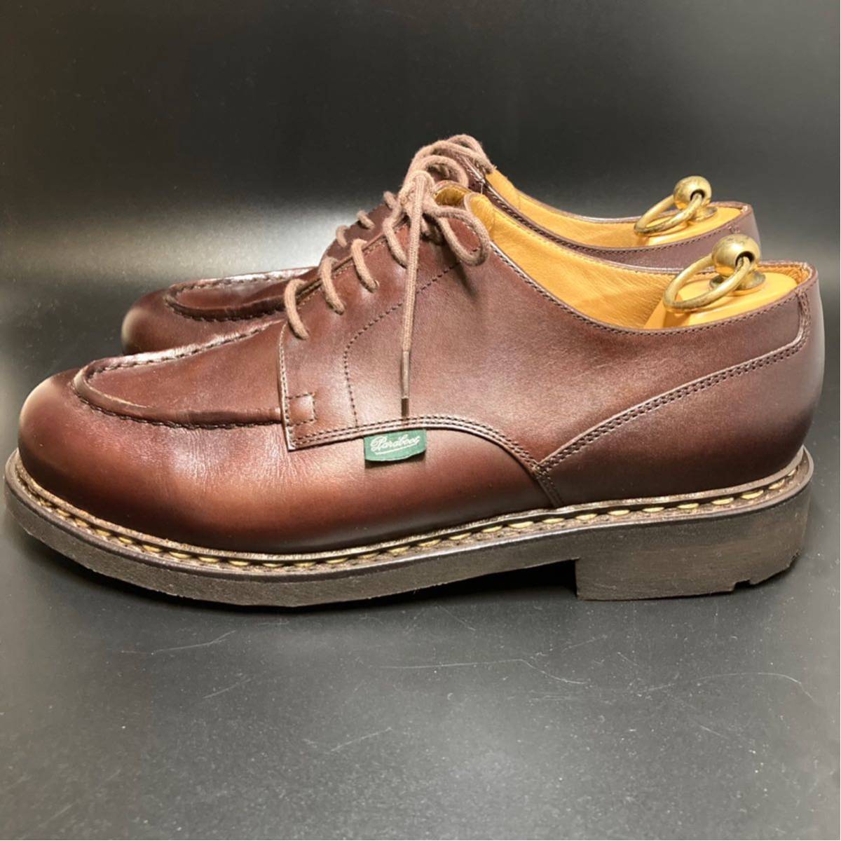 パラブーツ 美品 Paraboot パラブーツ CHAMBORD シャンボード 8 箱 袋