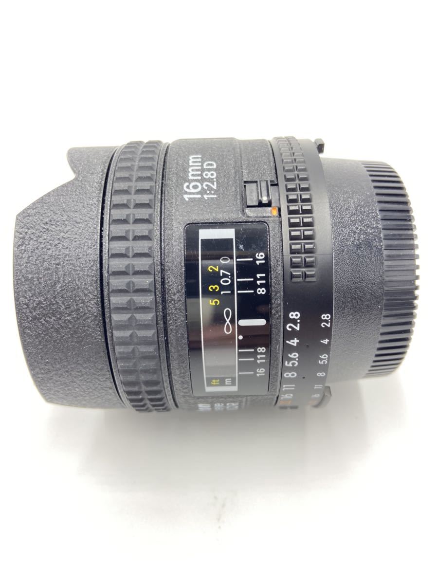 外観美品】 NIKON ニコン AF FISHEYE NIKKOR 16mm F2.8 D オート