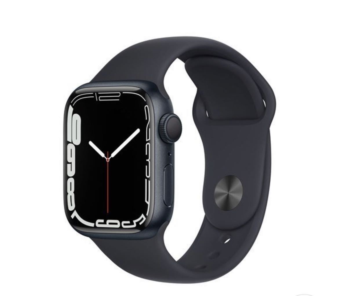 【保証付】新製品 Apple Watch Series 7 GPSモデル 41mm MKMX3J/A [ミッドナイトスポーツバンド]