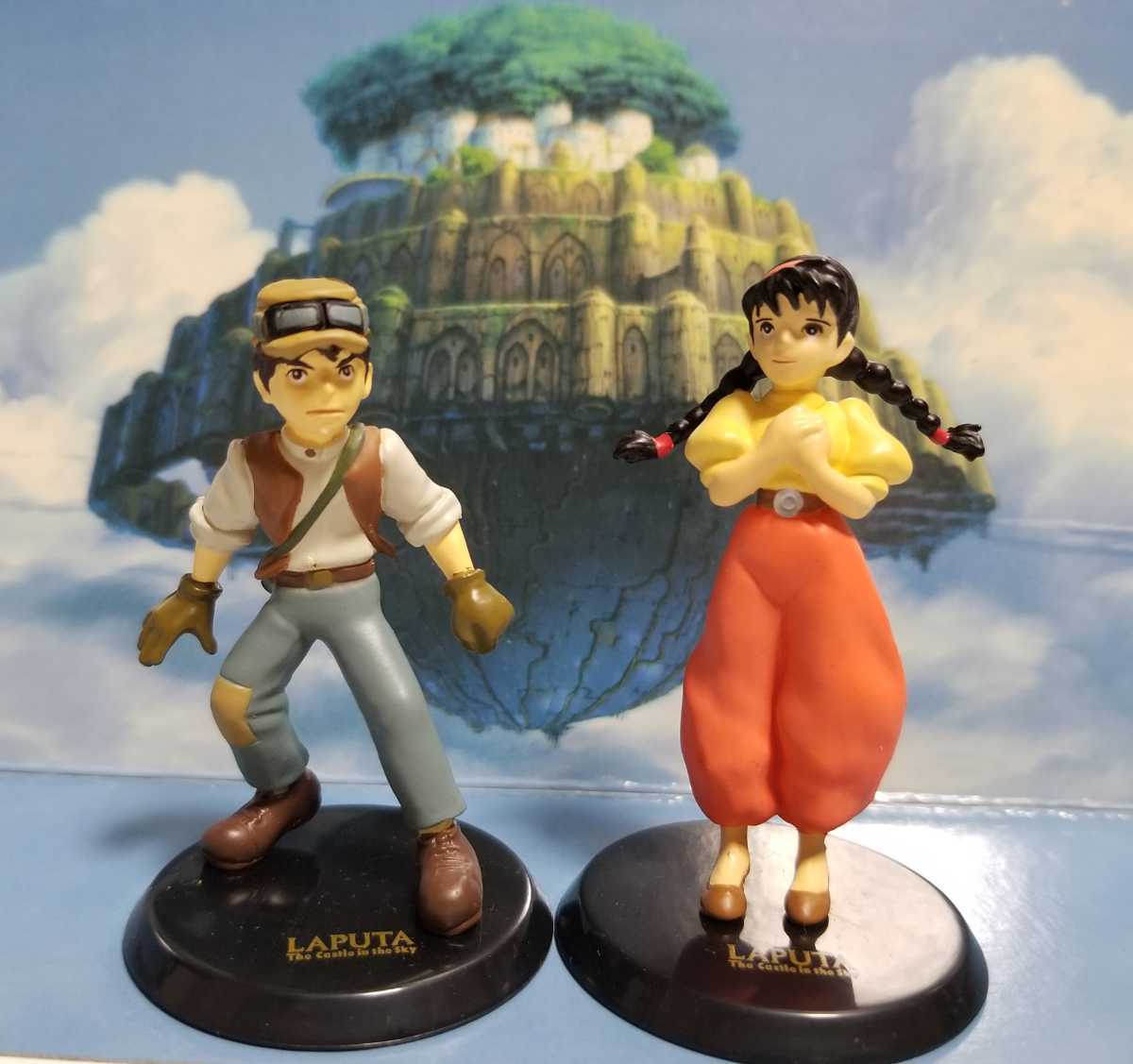 天空の城ラピュタ バズー、シータ フィギュア ジブリ|プラモデル 天空の城ラピュタ バズー、シータ フィギュア ジブリ|プラモデル