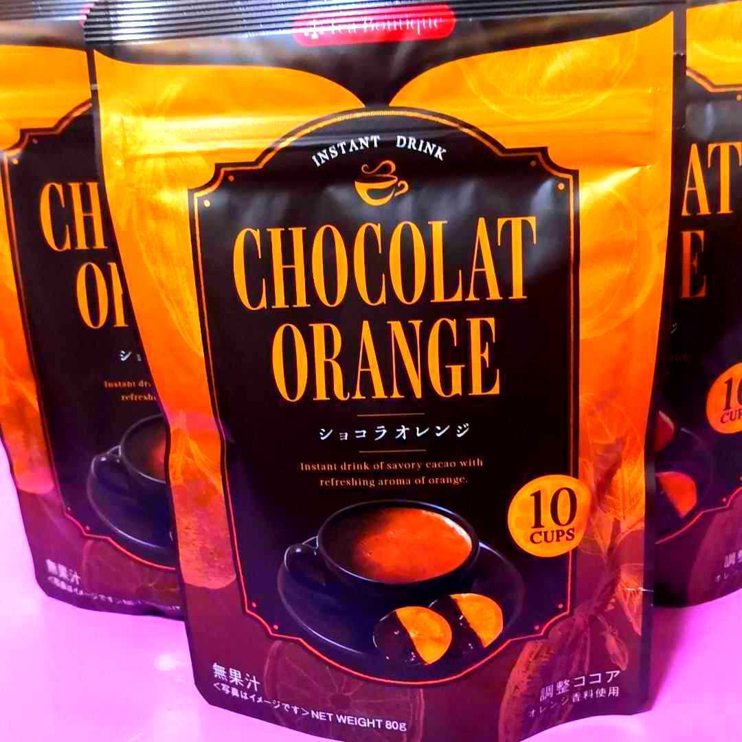 ティーブティック ショコラオレンジ 【６袋】インスタント　ココア　カカオ　チョコレート