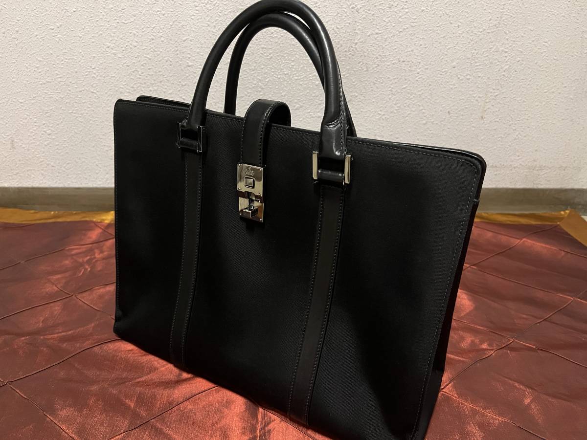 ヤフオク! - GUCCI グッチ ☆ ビジネス バッグ