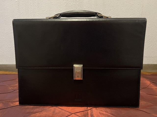 dunhill ダンヒル ビジネスバッグ ブリーフケース ハードタイプ