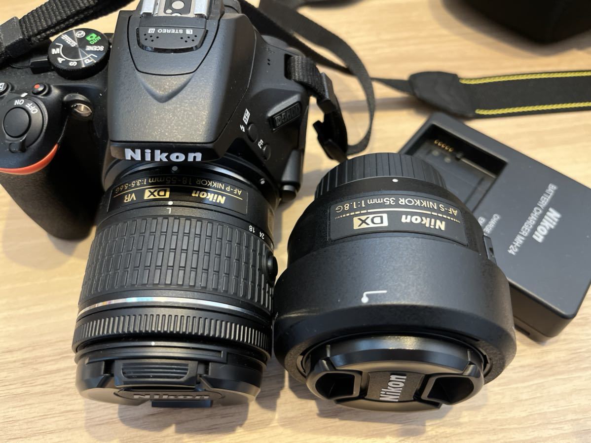 営業 Nikon D5600単焦点レンズ望遠レンズセット