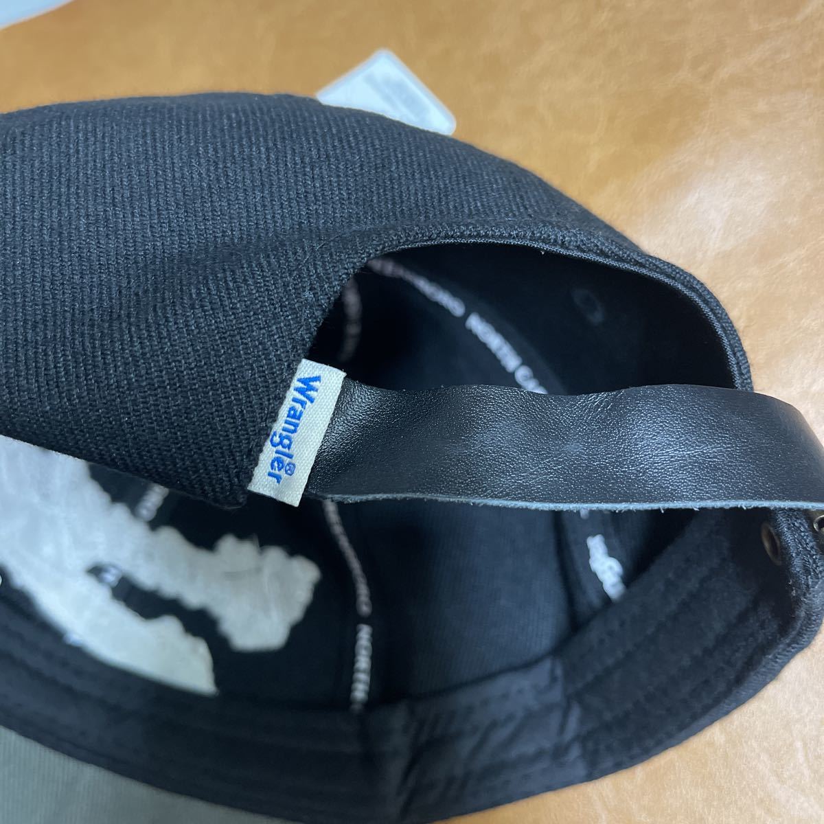 Wrangler ラングラー 帽子 キャップ CAP 未使用 ベースボールキャップ ブラック グレー デニム ジーンズ_画像5