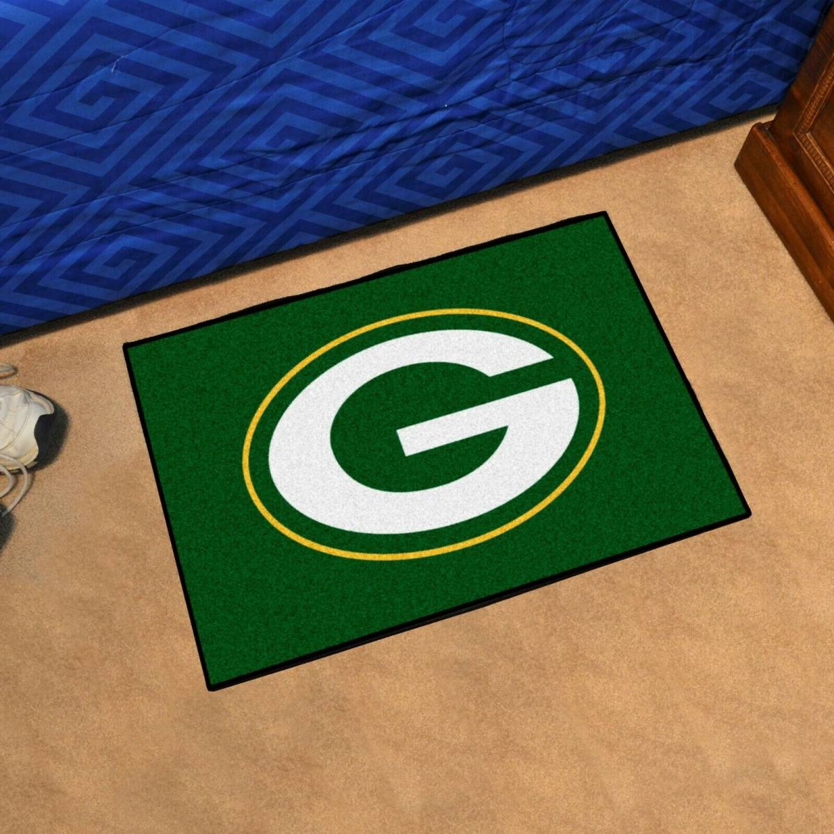 Green Bay Packers 19 X 30 Starter Area Rug Mat 海外 即決