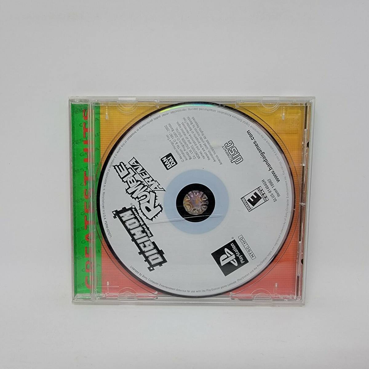 Digimon Rumble Arena (Sony PlayStation 1 PS1, 2002) No Manual Tested and Works 海外 即決