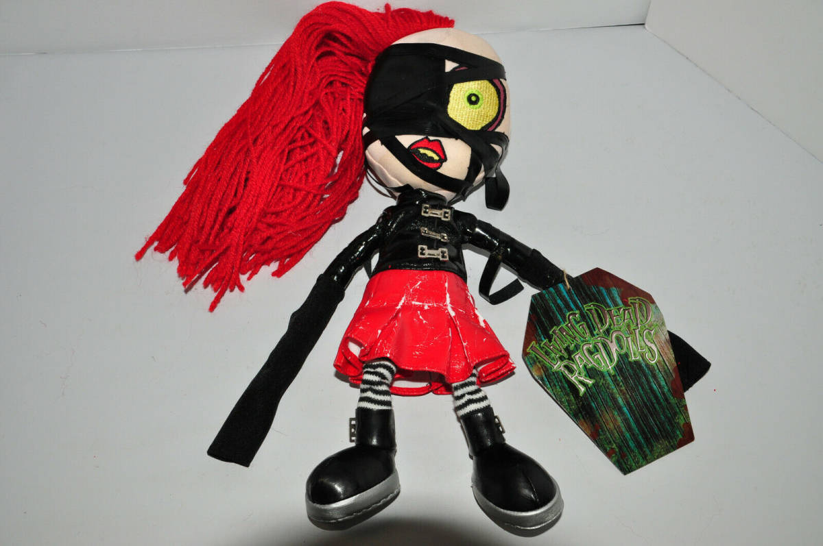 37％割引売れ筋アイテムラン Living Dead Rag Dolls Mezco Toyz Red Hair Black Bondage  Female Plush 11” w/ Tag 海外 即決 代行 スキル、知識 その他-AATHAAR.NET