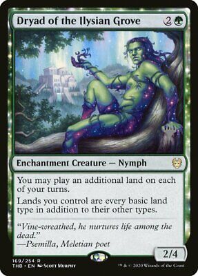 1x Dryad of the Ilysian Grove - Promo Pack MTG Promo Pack Cards NM Magic Regular 海外 即決