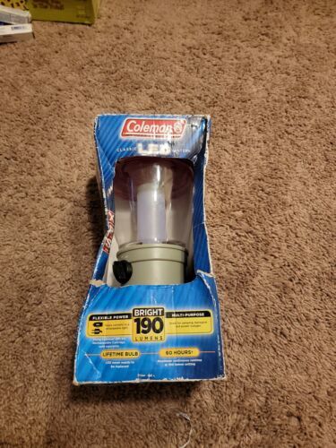 Coleman 4D XPS Classic Personal Size LED Lantern w/ Lifetime Bulb 190 Lumens 海外 即決