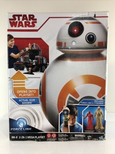 Hasbro Star Wars BB-8 with Force Link 2 in 1 Mega Playset - New in open box 海外 即決