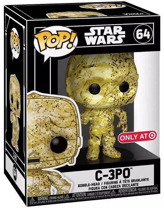 Funko POP! Star Wars: Futura C-3PO 64 Target Exclusive Pop Stacks protector c3po 海外 即決
