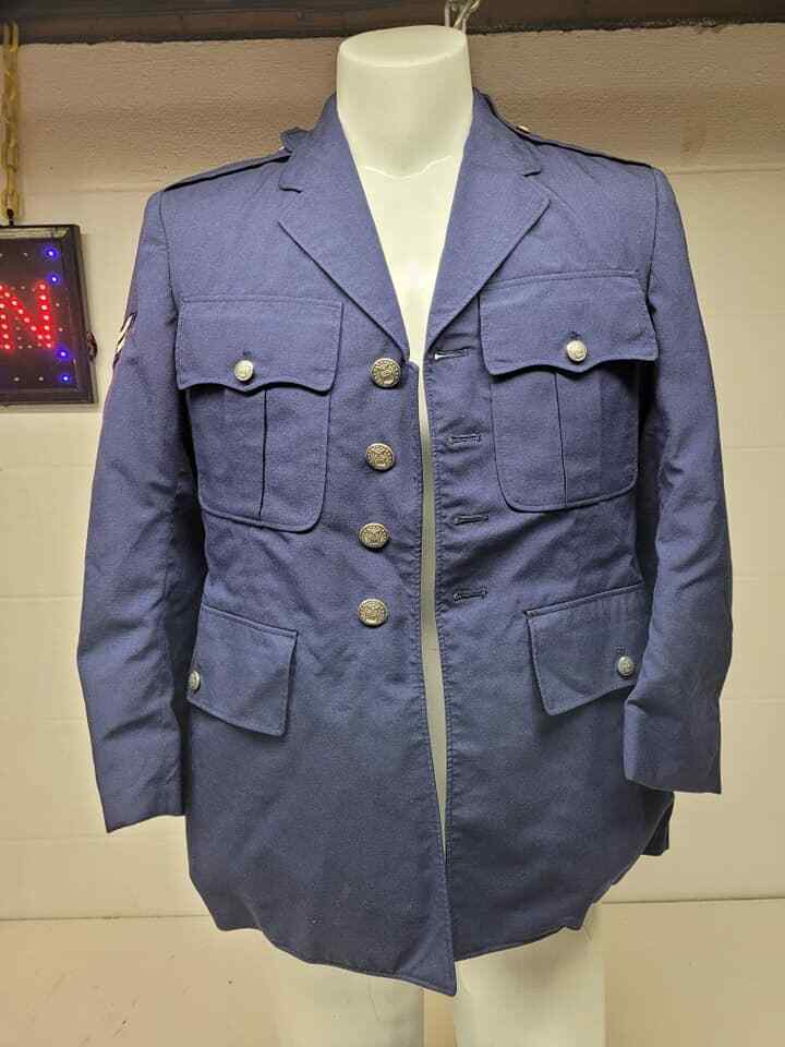 us air force dress blues uniform jacket size 38xs / sn3186 R1 海外 即決