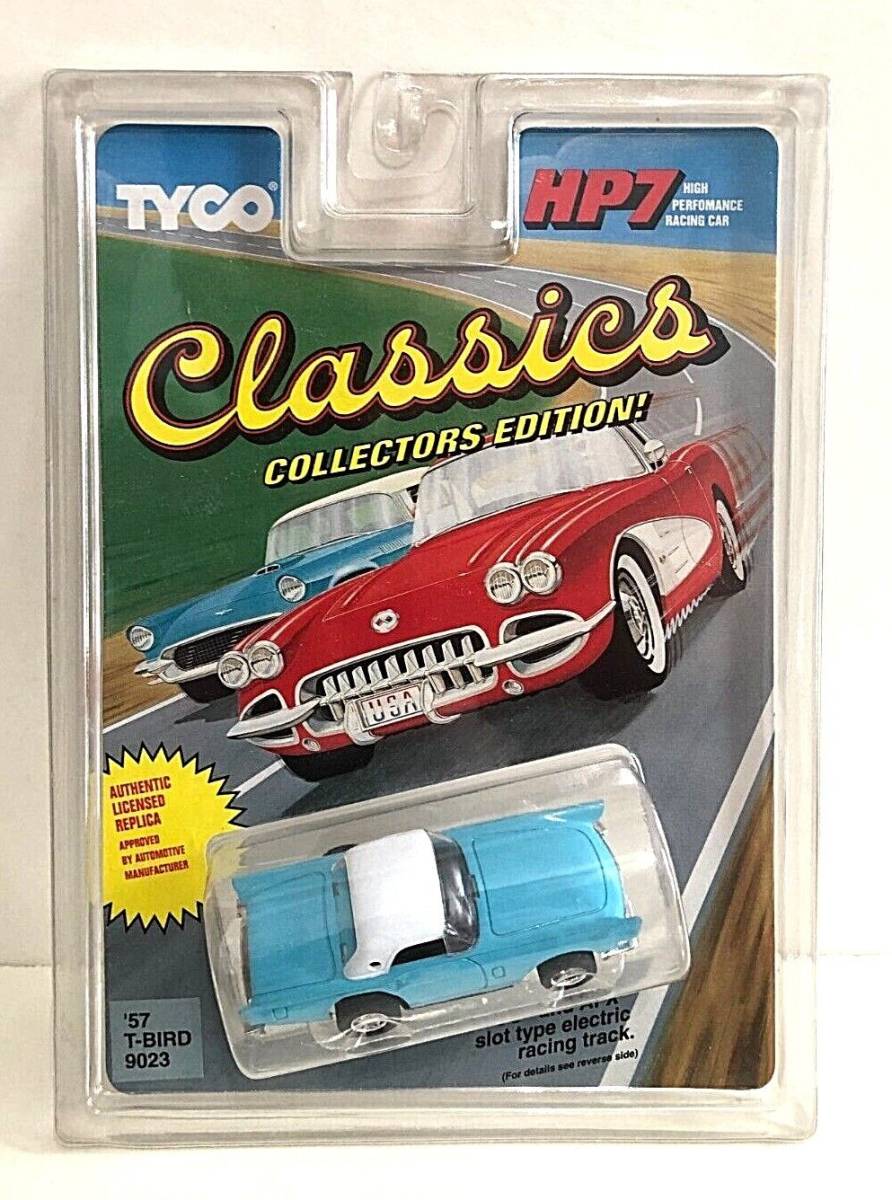 TYCO HP-7 '57 FORD T-BIRD HO Slot Car Classics Slot Car No.9023 海外 即決