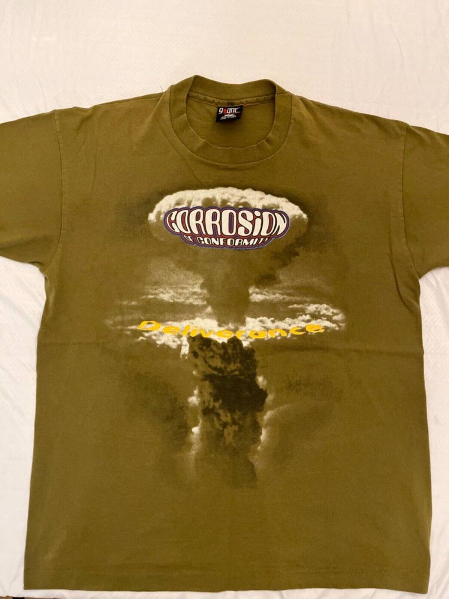 **Rare** Corrosion of Conformity Deliverance t-shirt **Vintage 90's** Size XL 海外 即決