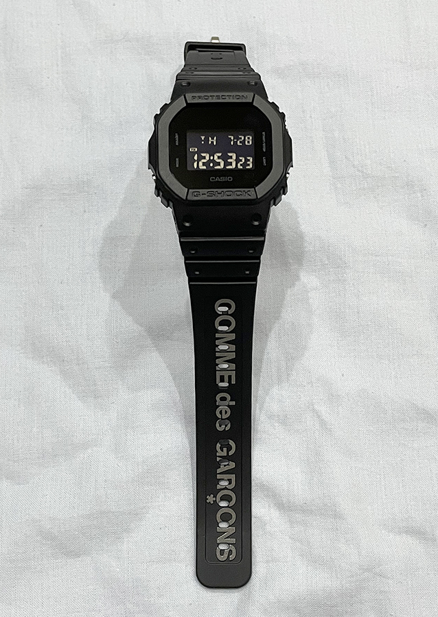 COMME des GARCONS x CASIO BLACK MARKET 闇市 G-SHOCK コムデギャルソン カシオ Gショック