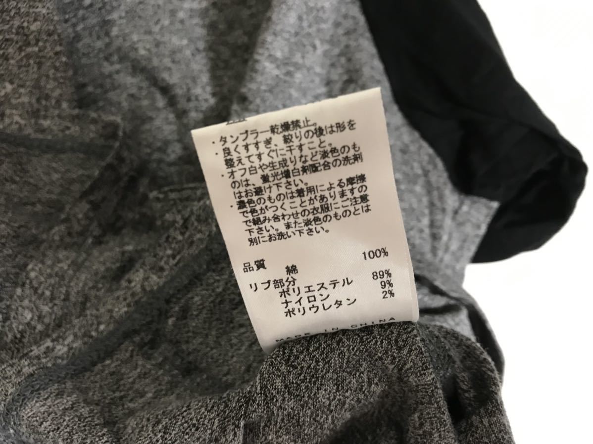 本物カルバンクラインCalvin KleinコットンデカビッグVネック半袖Tシャツビジネススーツアメカジサーフメンズグレー黒4XL_画像6