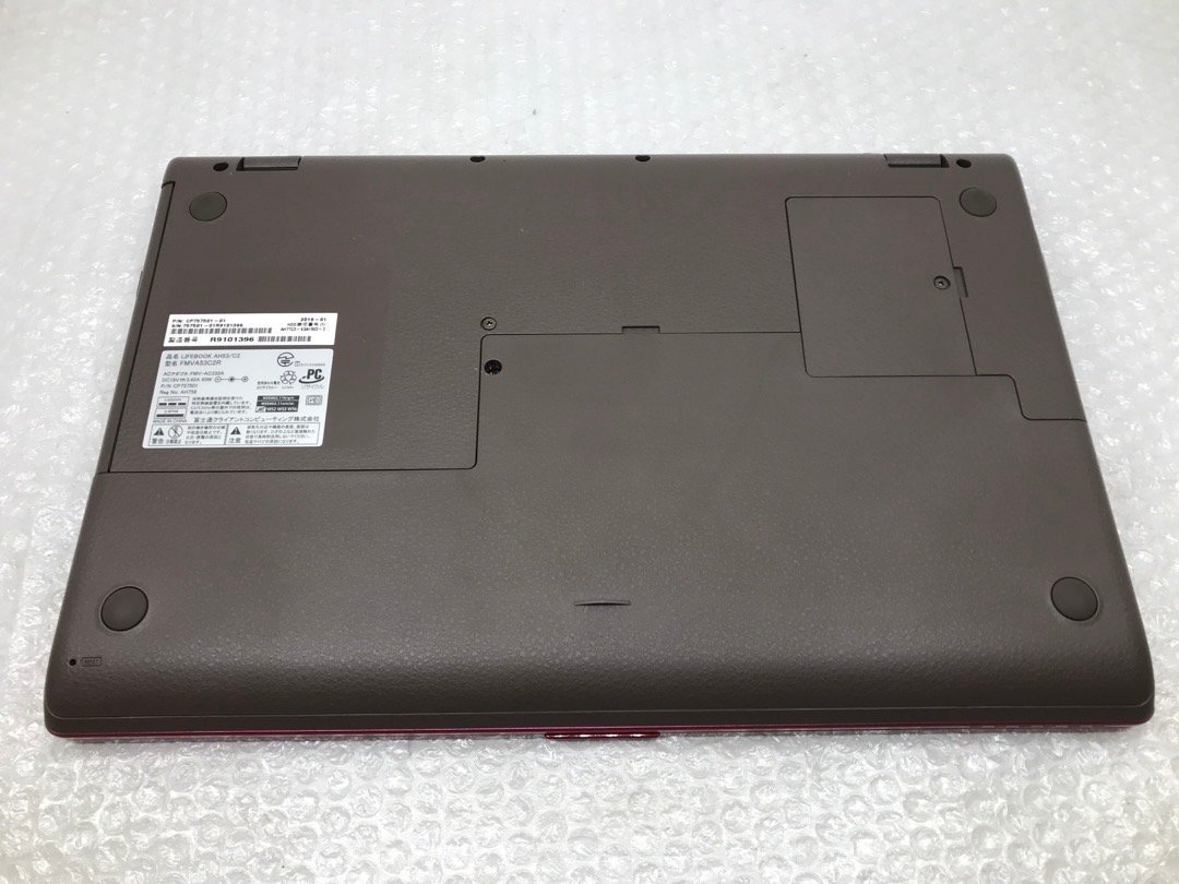 富士通】LIFEBOOK AH53/C2 Core i7-8550U 8GB HDD500GB WiFi WEBカメラ