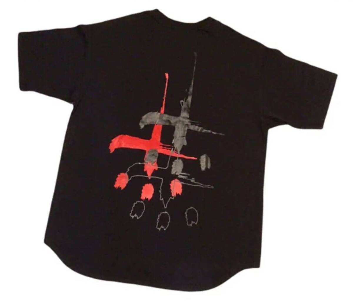 CVTVLIST CTLS “3”CROSS TEE“CHARCOAL BLACK/RED“ スリークロスTシャツ