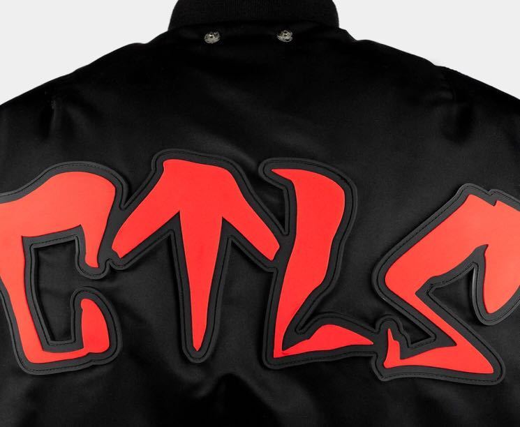CVTVLIST CTLS RUBBER LOGO RIDER'S MA-1 ジャケット/アウター