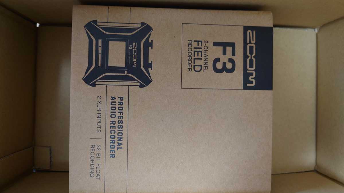 ZOOM F3 フィールドレコーダー 新品 holdmeback.com