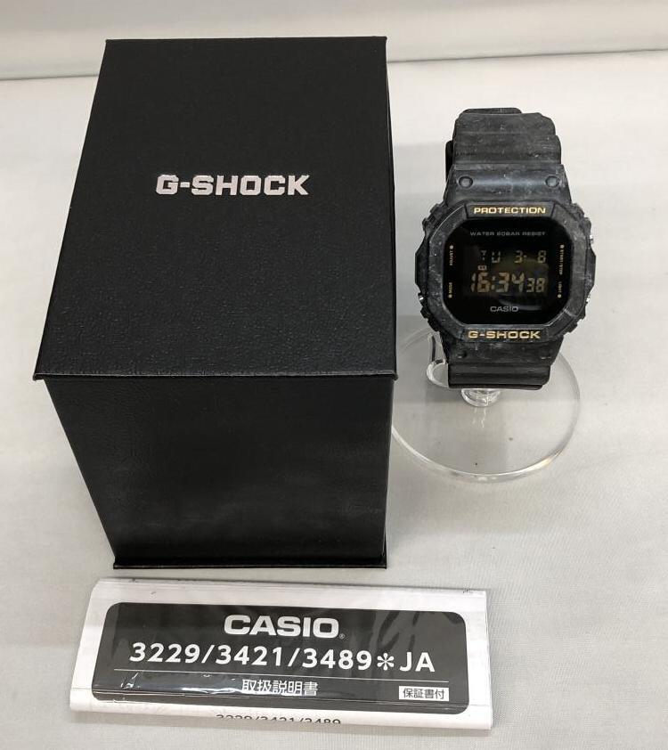 【】CASIO CASIO G-SHOCK DW-5600WS 開封品