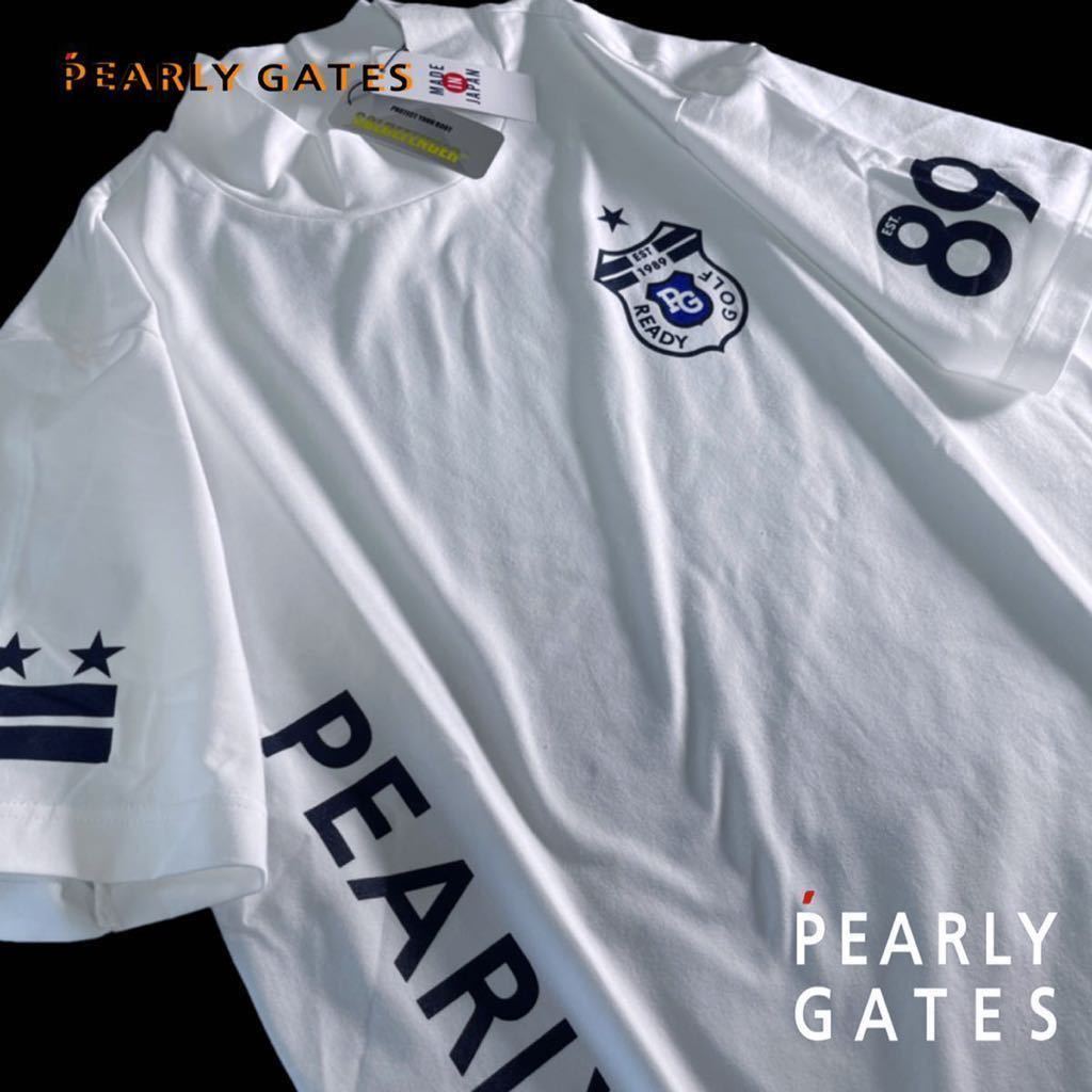 専門店 PEARLY GATES パーリーゲイツ モックネック 半袖 メンズ aob.adv.br