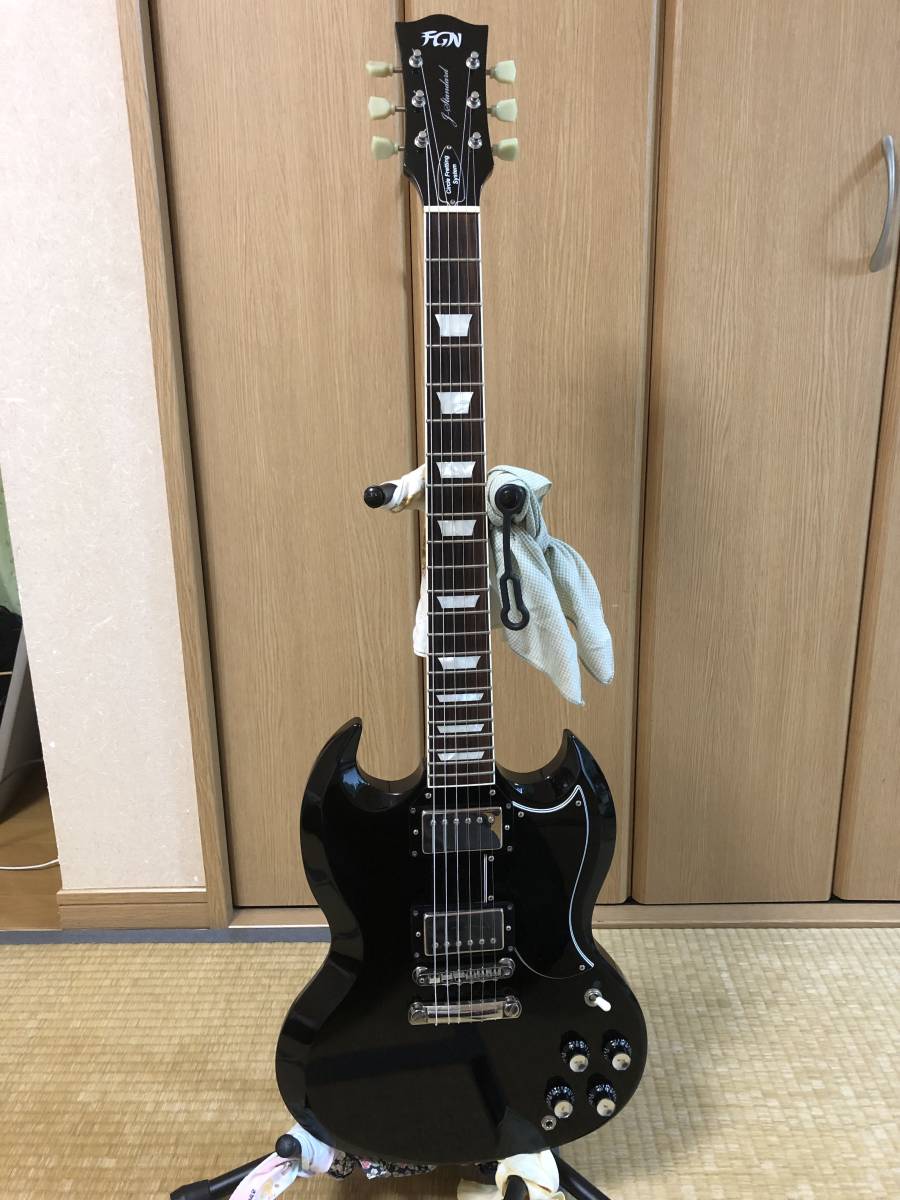 FGN フジゲン SG ブラック | udaytonp.com.br