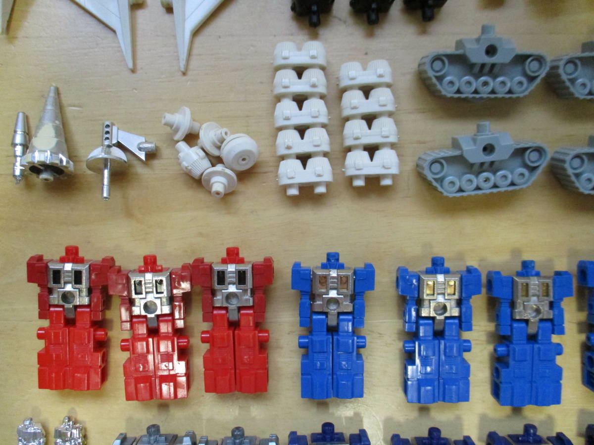 希少☆当時物 旧タカラ 合体戦士 ブロックマン 合金 人形 13体 付属品