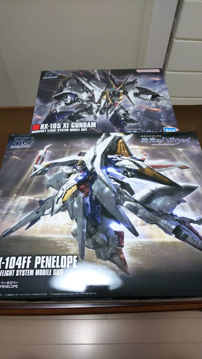 【新品 未開封】HGUC 1/144 Ξクスィーガンダム ペーネロペー 2体セット ガンプラ バンダイ 機動戦士ガンダム 閃光のハサウェイ_画像10