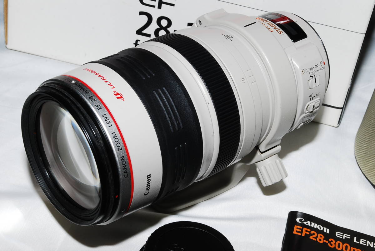 【美品】Canon EF 28-300mm f/3.5-5.6 L IS USM キヤノン 1643@fI