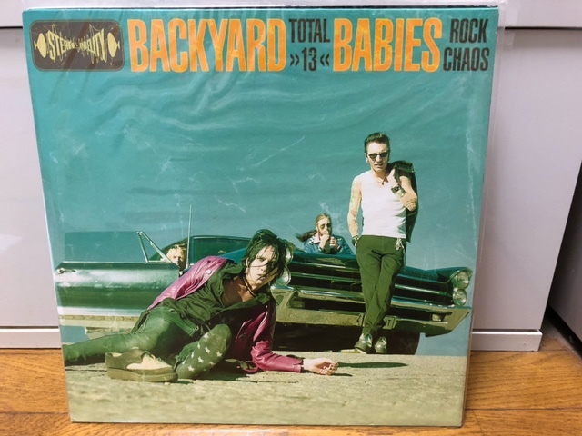 BACKYARD BABIES / TOTAL 13 ドイツ盤 Backstabber 収録 LP The Hellacopters Guns N' Roses
