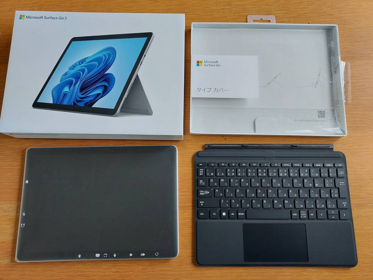 美品 Microsoft Surface Go 3 LTE Advanced 8VH-00014 Corei3-10100Y
