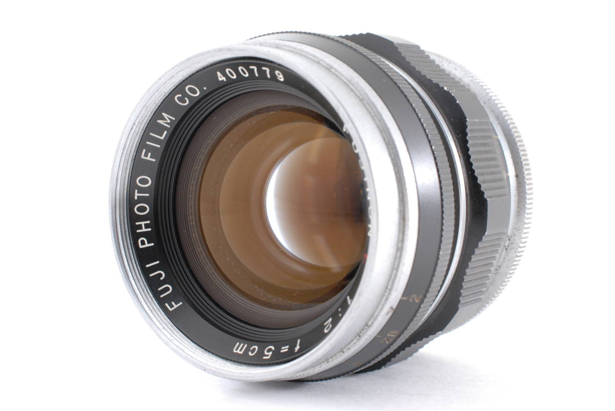 美品 保障付 動作確認済】Fuji Fujinon L 5cm 50mm f/2 for L39 Leica 