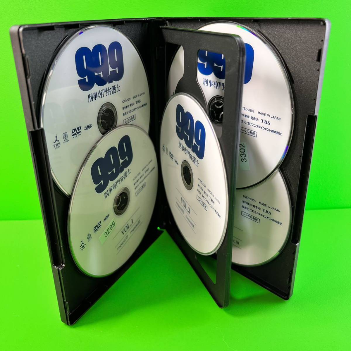 ケース付 99.9-刑事専門弁護士- DVD 全5巻 全巻セット
