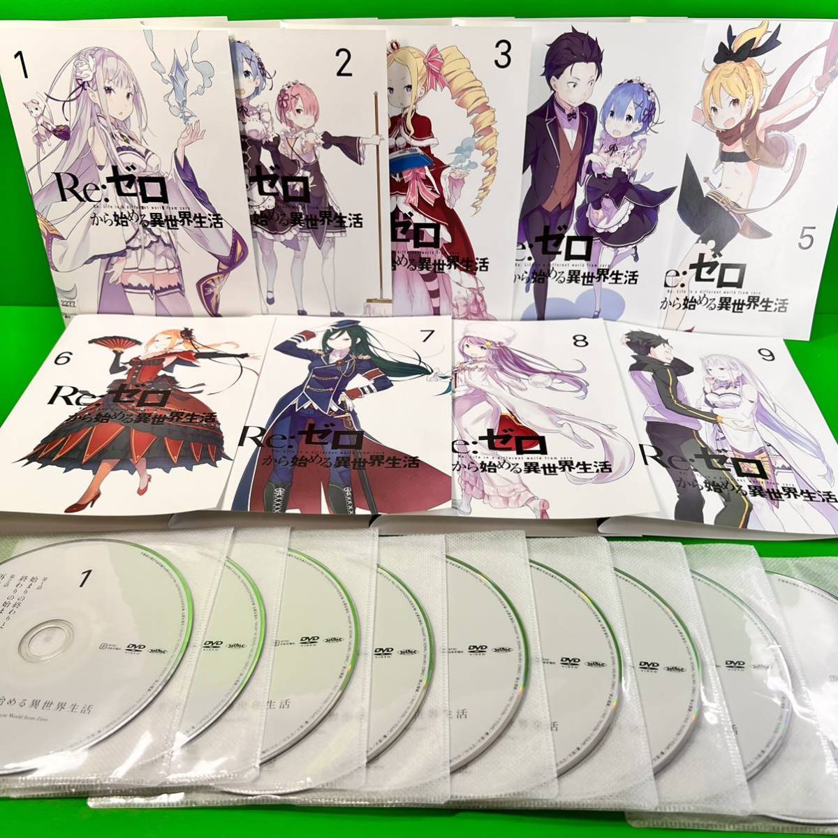 Re ゼロから始める異世界生活 DVD season1+2+OVA 全巻セット Re ゼロから始める異世界生活 DVD season1+2+OVA 全巻セット