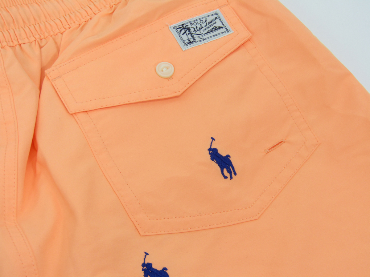 新品 アウトレット A684 Lサイズ マルチポニー刺繍 スイムショーツ 水着 polo ralph lauren ポロ ラルフ ローレン _画像4