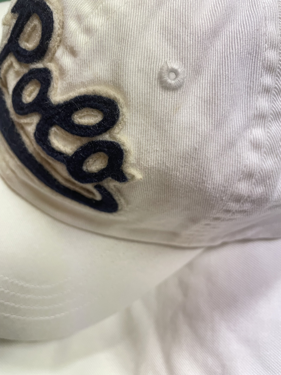  new goods outlet A660 Baseball cap Logo polo ralph lauren Polo Ralph Lauren po knee white