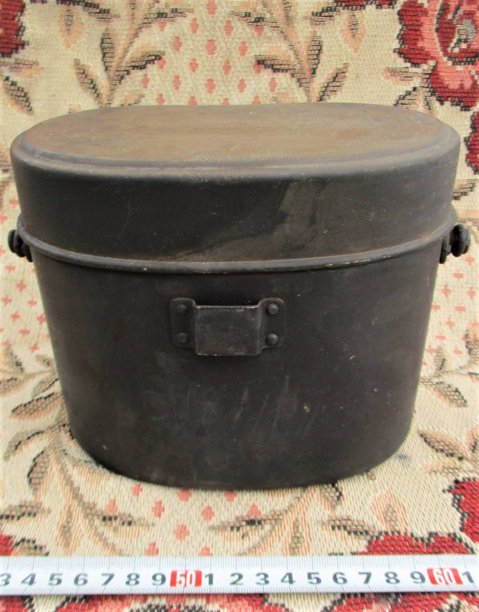 戦前・昭和年 日本軍 大阪アルミ製 飯盒 of