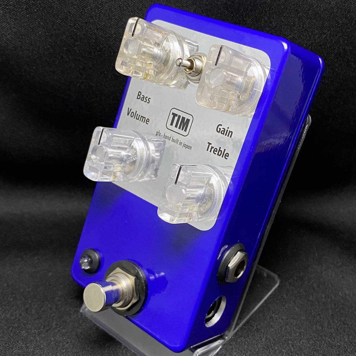 【送料無料】(TIM22584BLy) 自作Timmy Overdrive (PAUL COCHRANE ポール コクレーン)/9〜18V電源対応/青