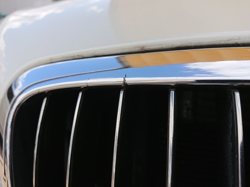 『psi』 BMW 7シリーズ E65 08y 後期 ラジエターグリル メッキ Individual ブリリアントワイス U21_画像2