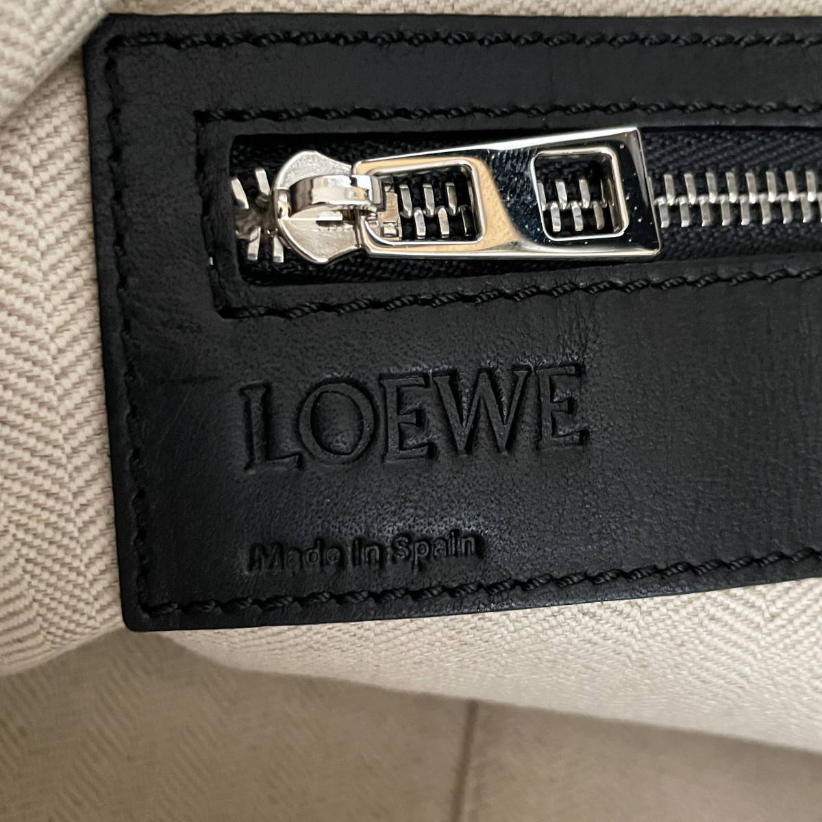 1円《極美品》ロエベ ビジネスバッグ リピート メンズ A4収納可